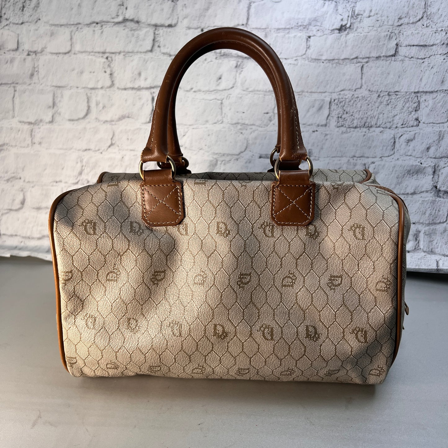 Dior Beige Travel Bags A-15435