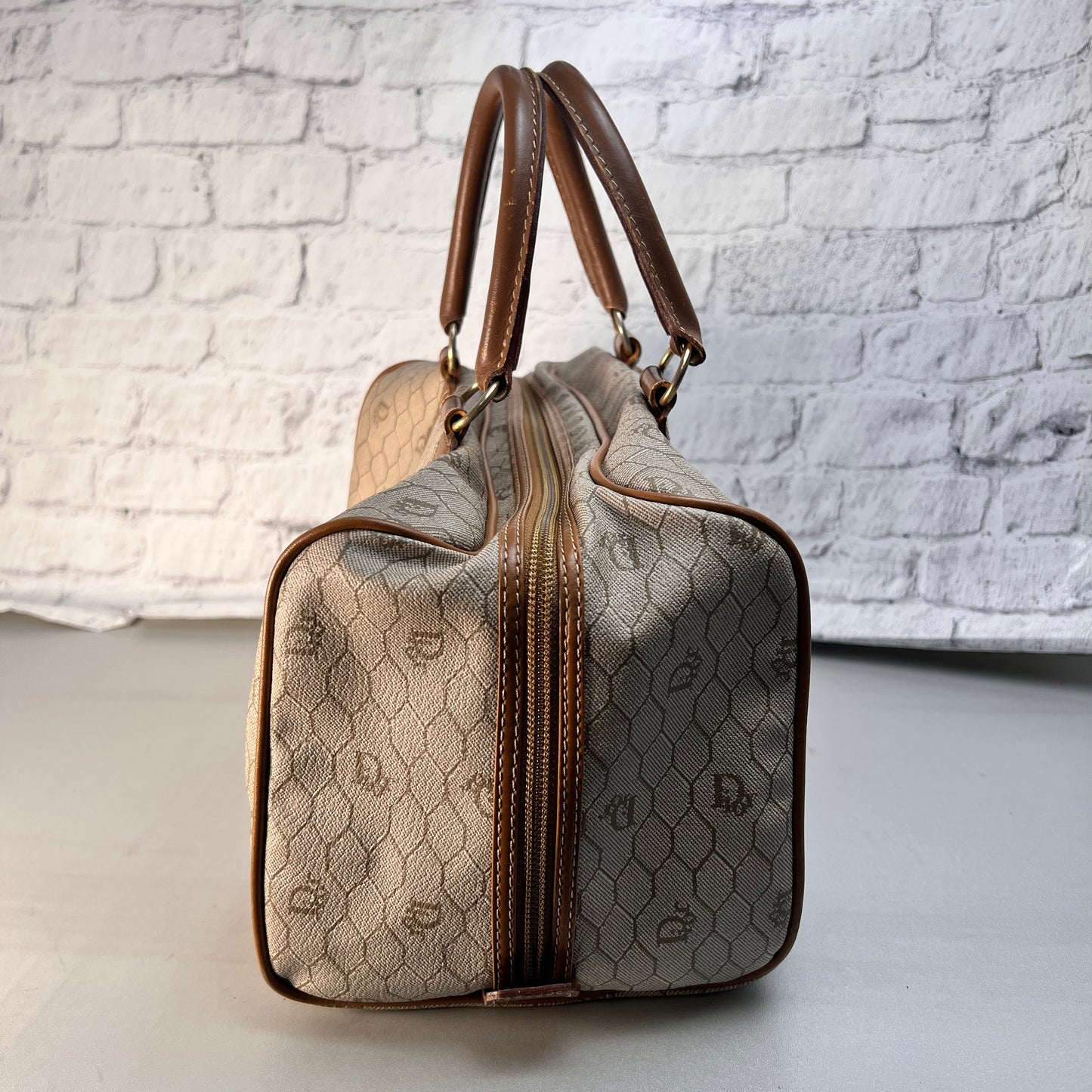 Dior Beige Travel Bags A-15435