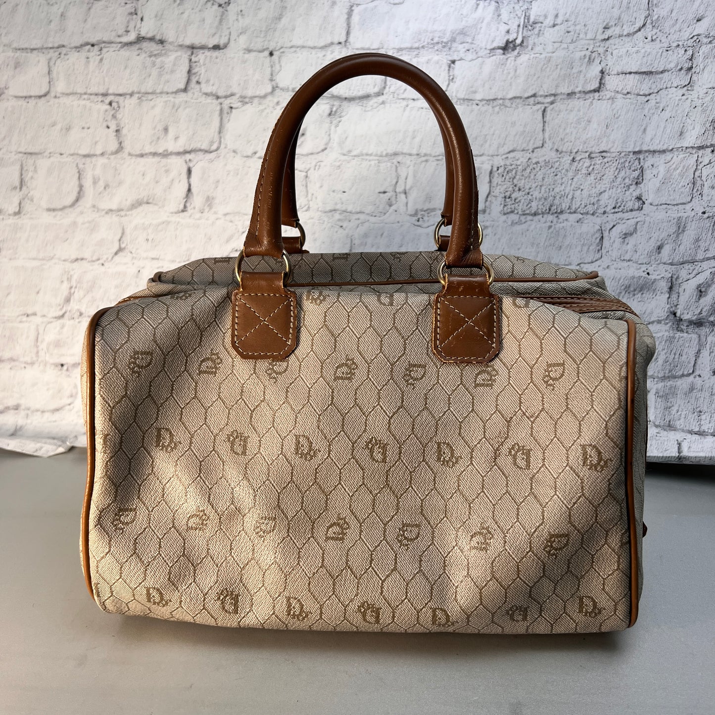 Dior Beige Travel Bags A-15435