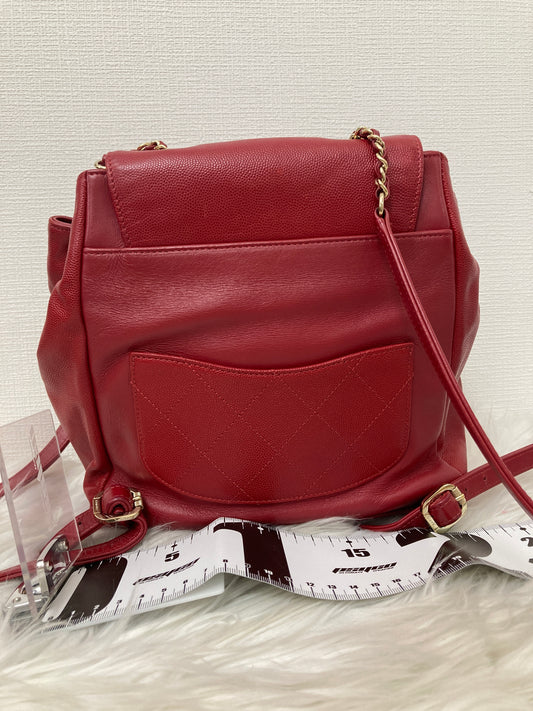 Chanel Red Backpacks A-15438
