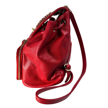 Chanel Red Backpacks A-15438