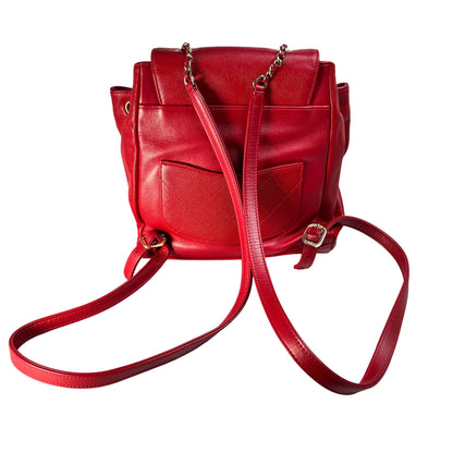 Chanel Red Backpacks A-15438