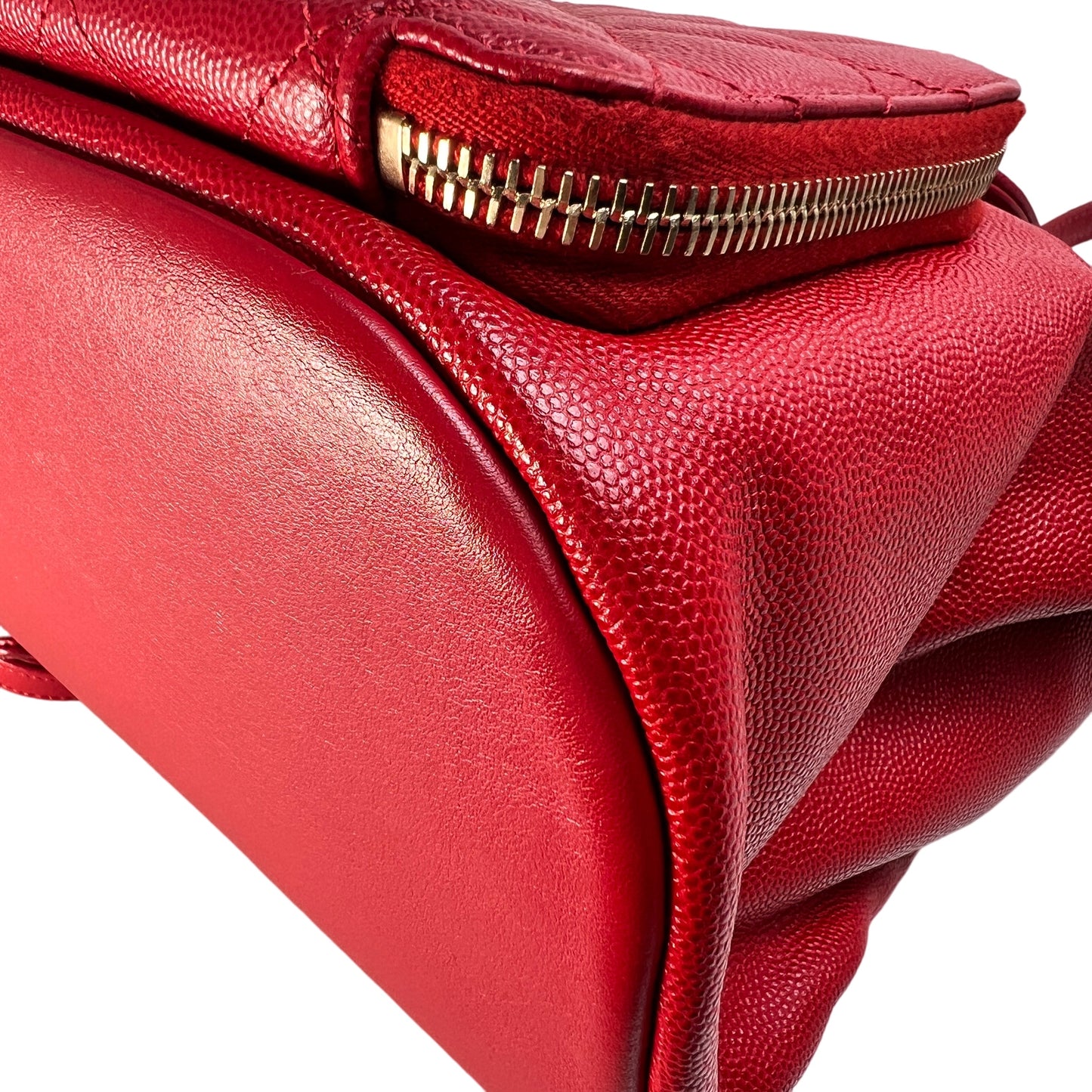 Chanel Red Backpacks A-15438