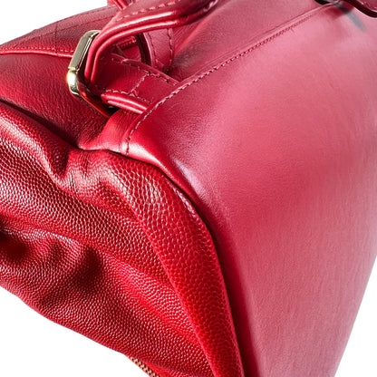 Chanel Red Backpacks A-15438