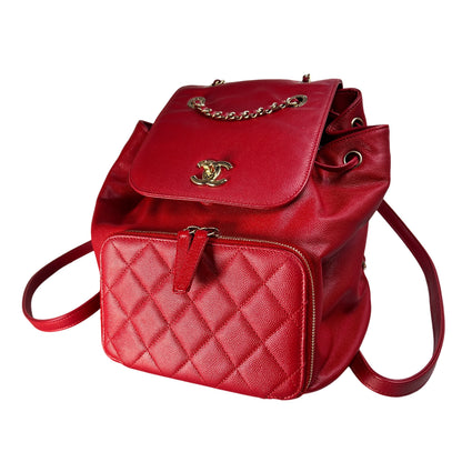 Chanel Red Backpacks A-15438