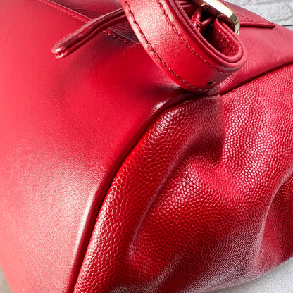 Chanel Red Backpacks A-15438
