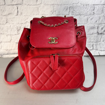Chanel Red Backpacks A-15438