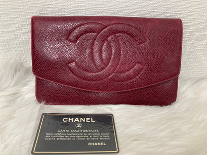 Chanel Red Wallets A-15439