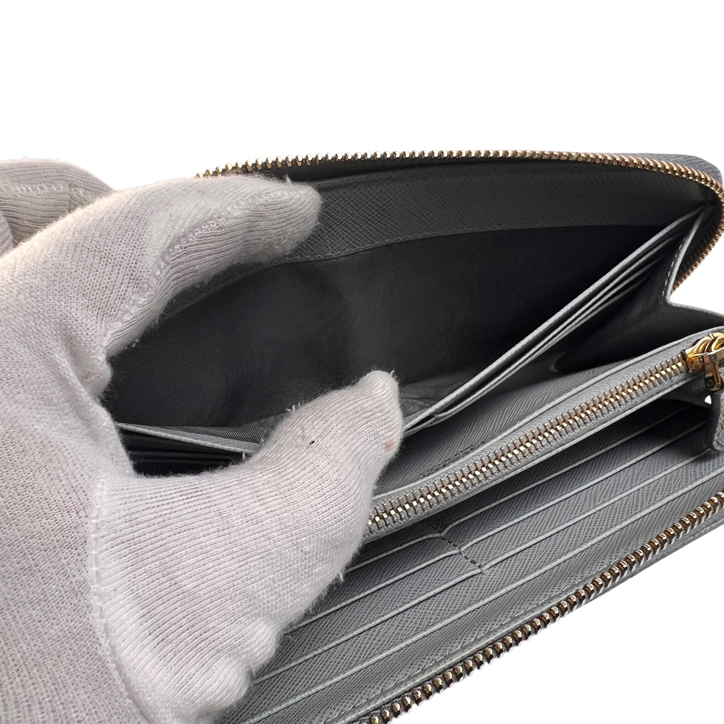 Prada Gray Wallets A-15451