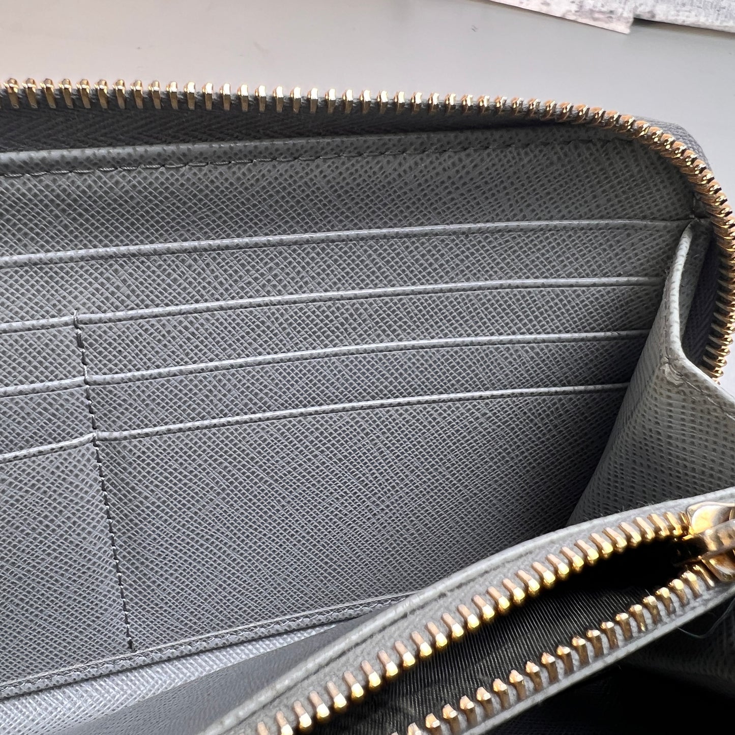 Prada Gray Wallets A-15451