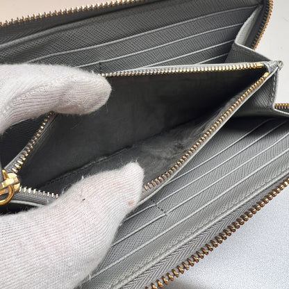 Prada Gray Wallets A-15451
