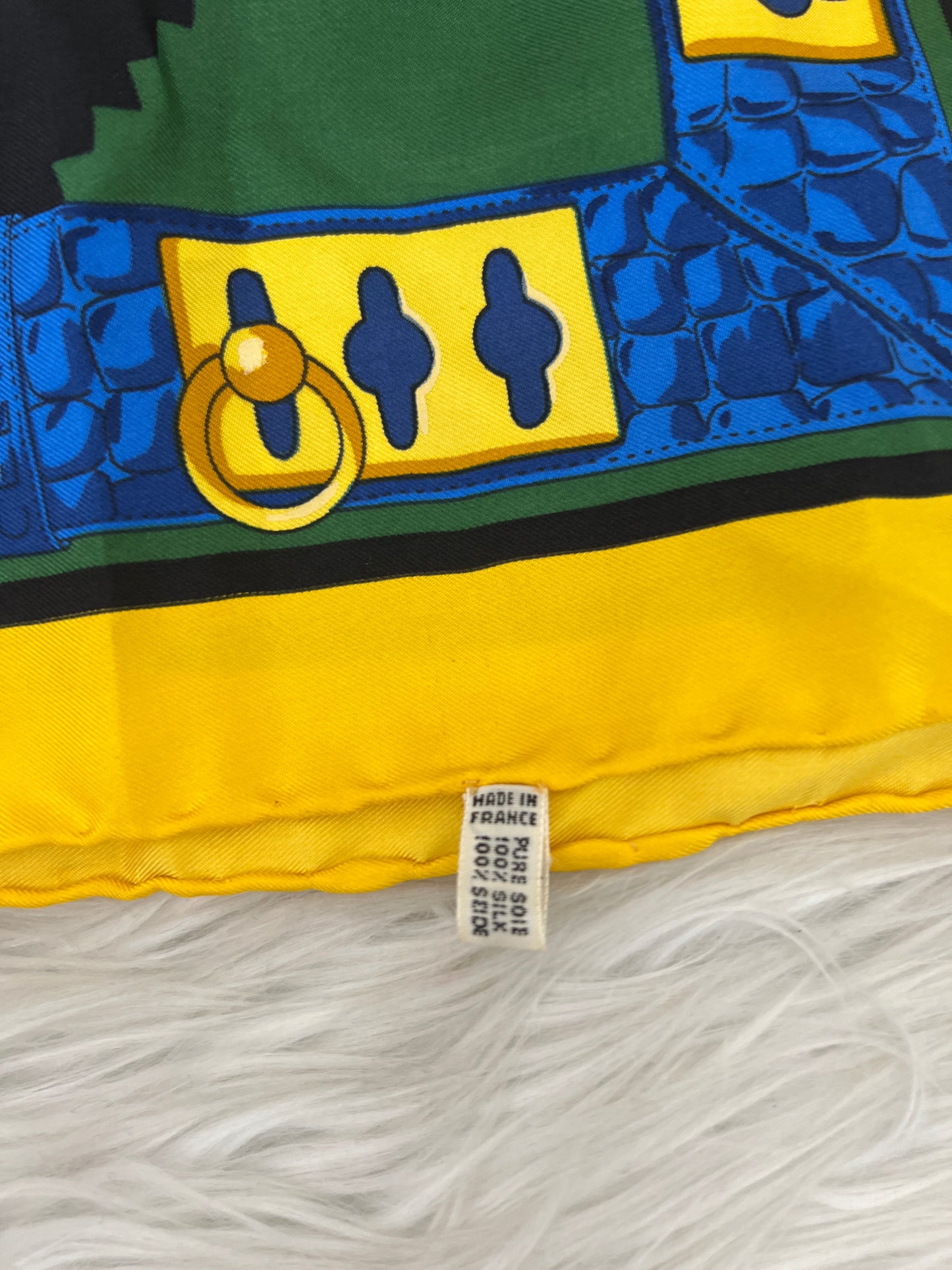 Celine Yellow Scarves A-15454