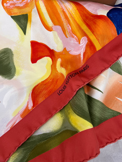 Louis Vuitton Red Scarves A-15457