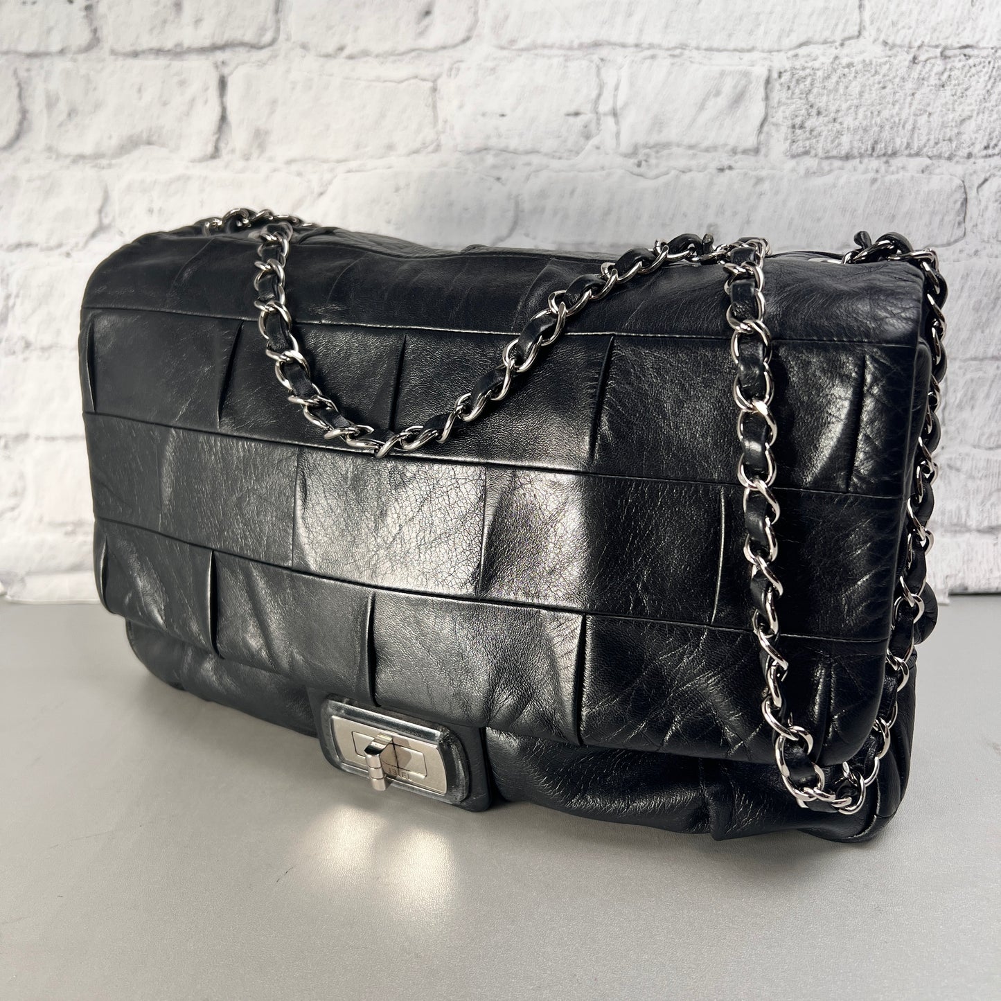 Chanel Black Handle Bags A-15460
