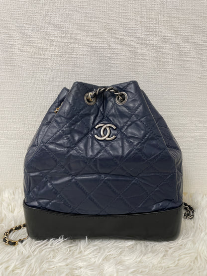 Chanel Navy Handle Bags A-15462