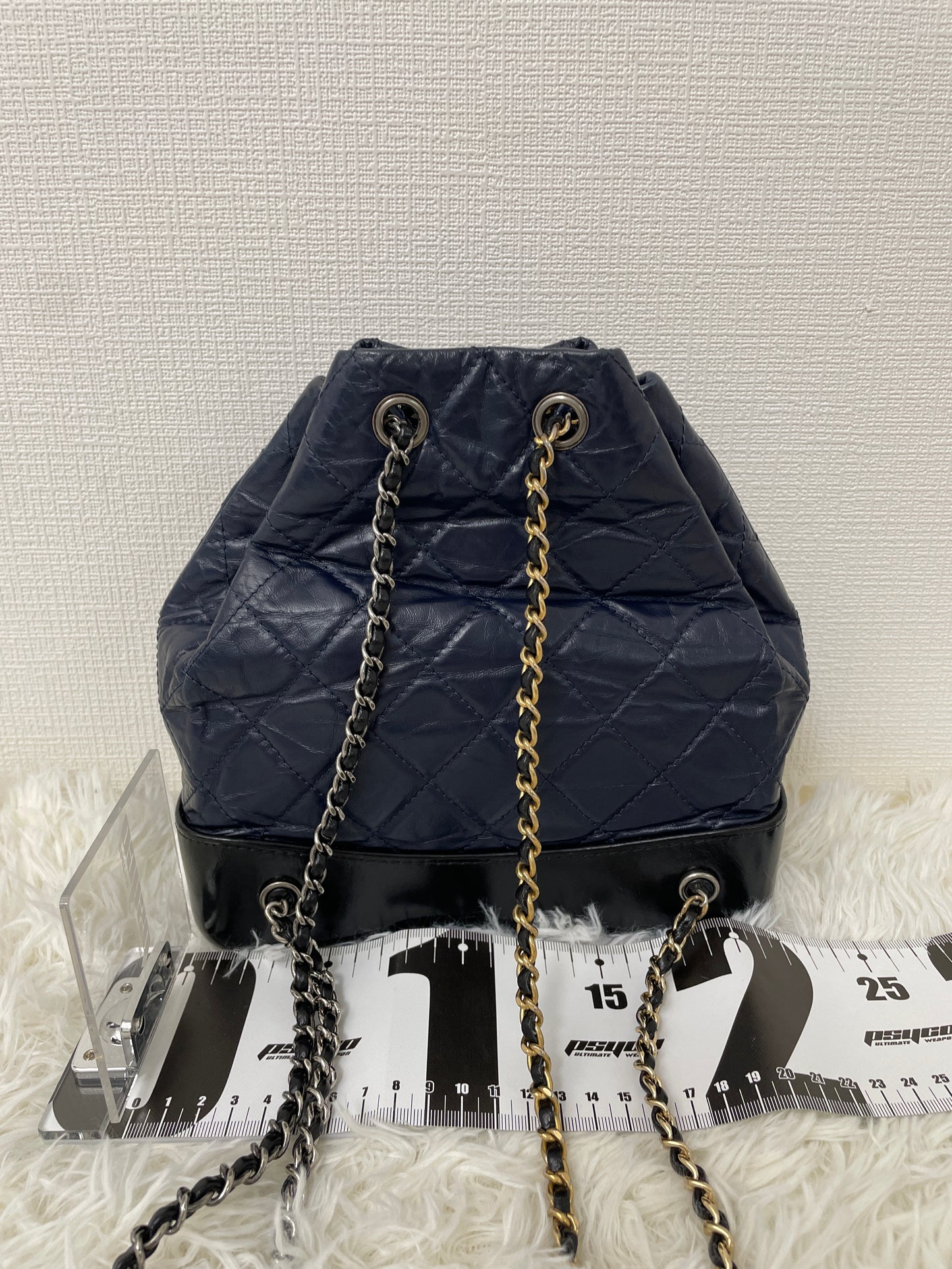 Chanel Navy Handle Bags A-15462