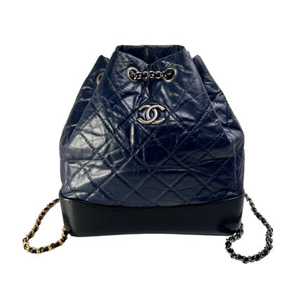 Chanel Navy Handle Bags A-15462