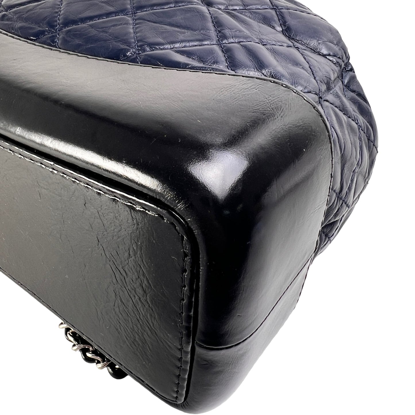 Chanel Navy Handle Bags A-15462