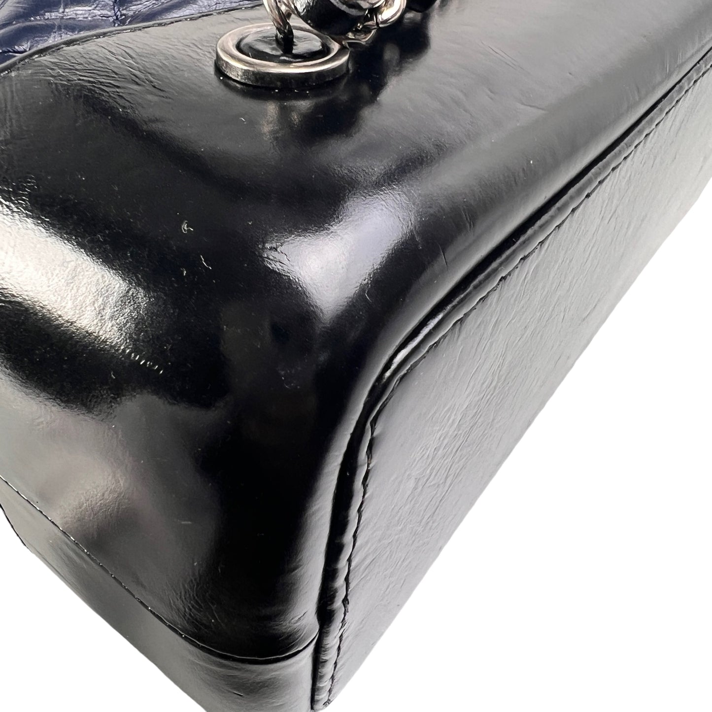 Chanel Navy Handle Bags A-15462