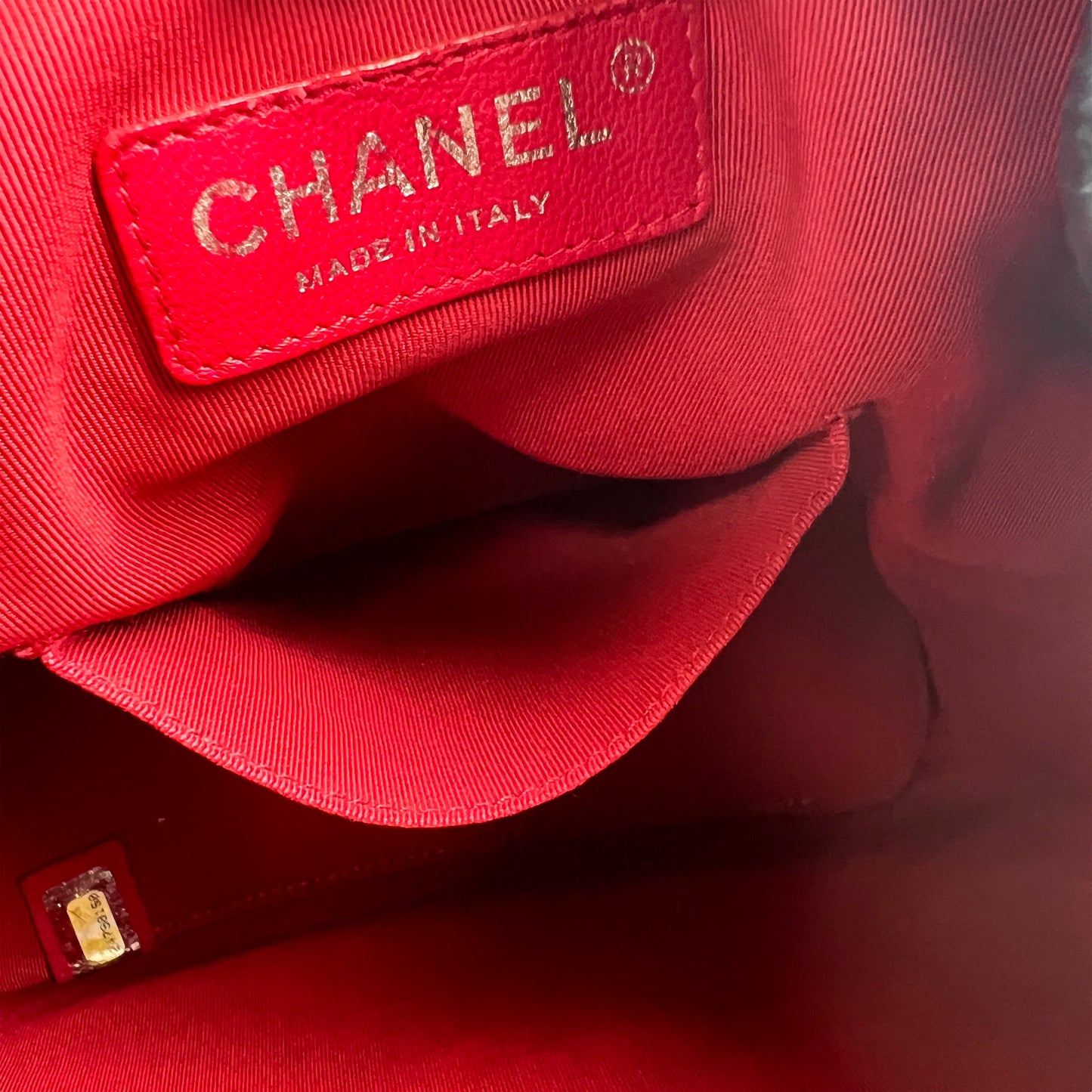 Chanel Navy Handle Bags A-15462