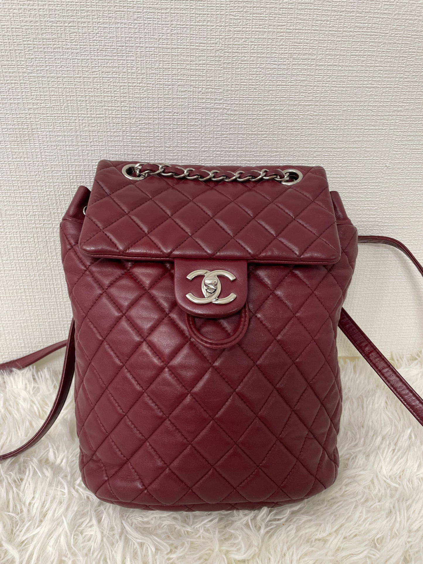 Chanel Bordeaux Handle Bags A-15473