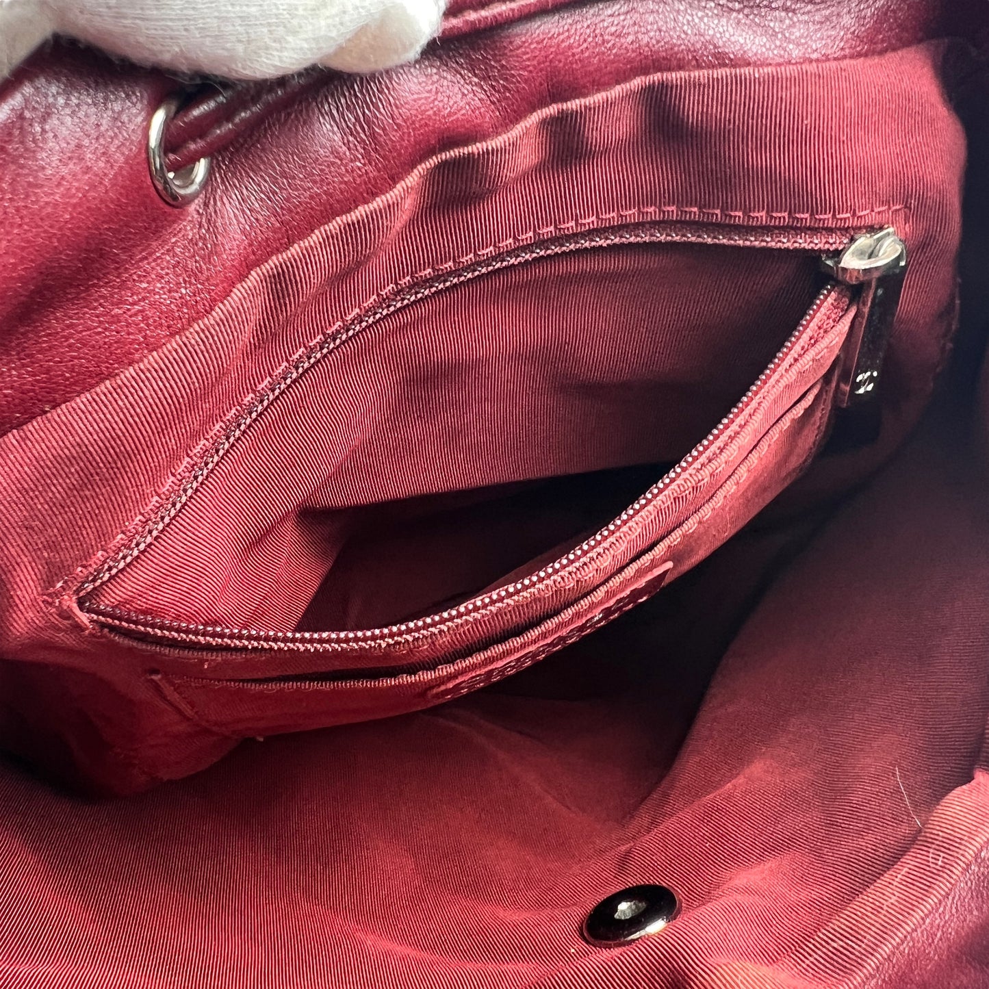 Chanel Bordeaux Handle Bags A-15473