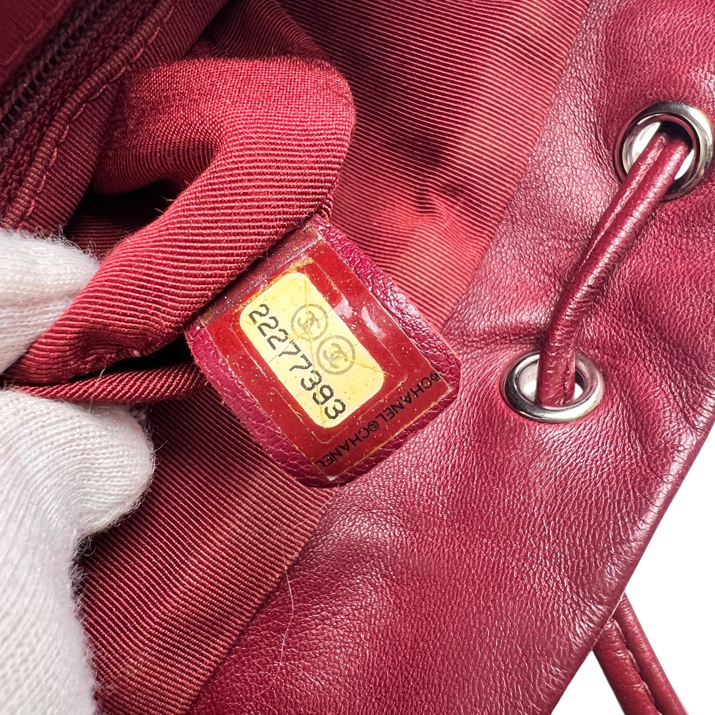 Chanel Bordeaux Handle Bags A-15473