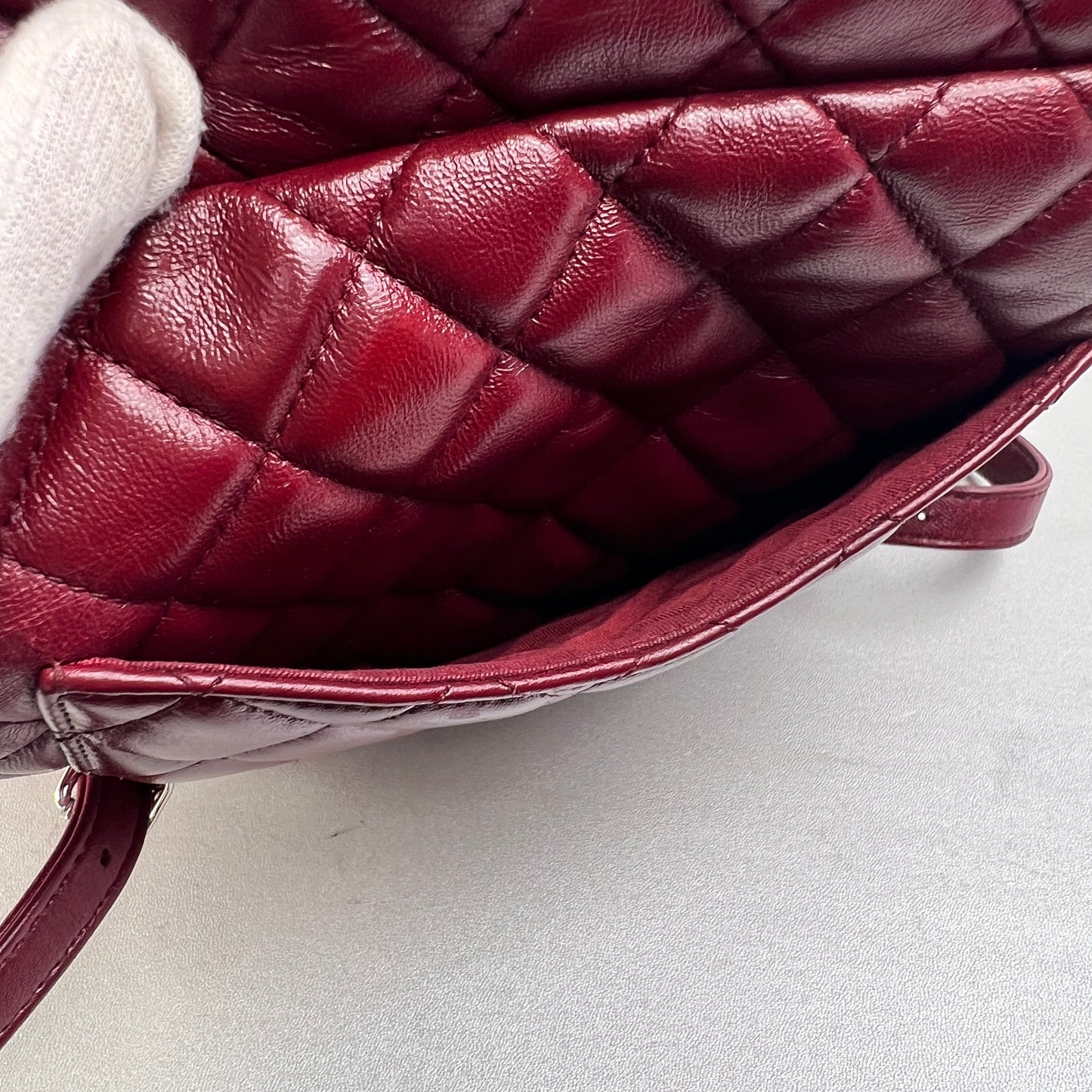 Chanel Bordeaux Handle Bags A-15473
