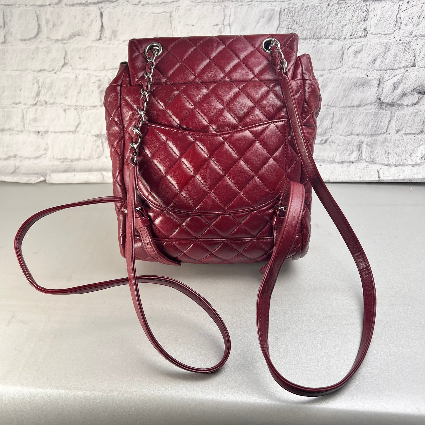 Chanel Bordeaux Handle Bags A-15473