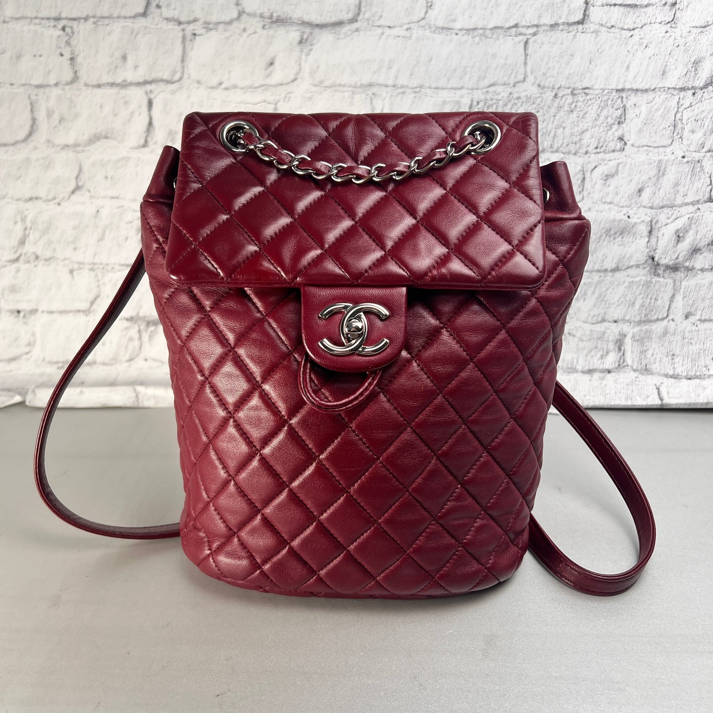 Chanel Bordeaux Handle Bags A-15473