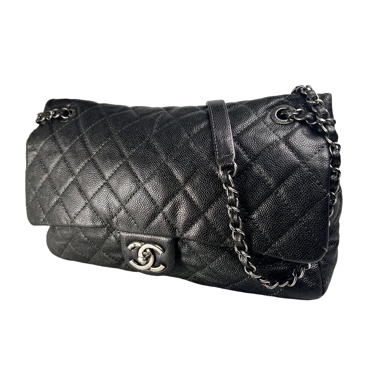 Chanel Black Handle Bags A-15475
