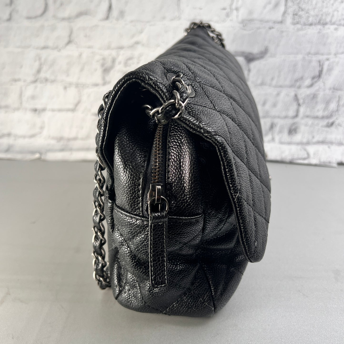 Chanel Black Handle Bags A-15475
