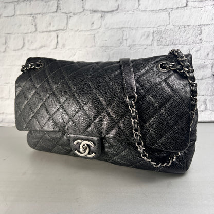 Chanel Black Handle Bags A-15475