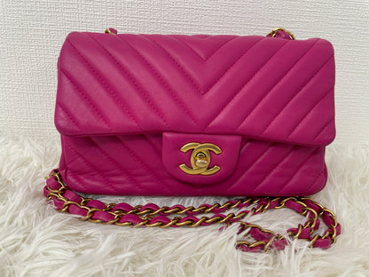 Chanel Purple Handle Bags A-15476