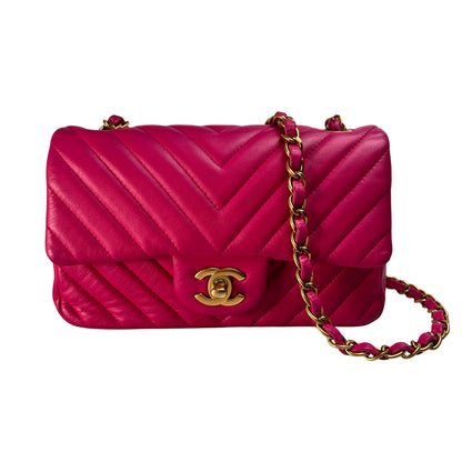 Chanel Purple Handle Bags A-15476