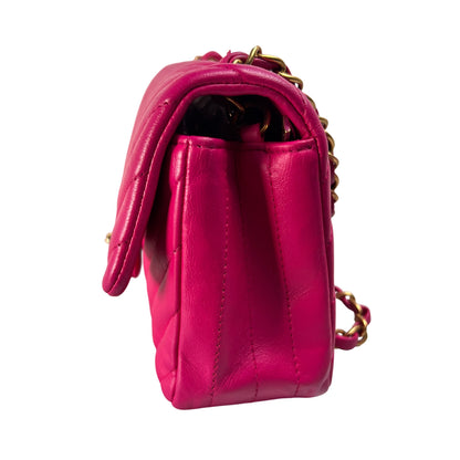 Chanel Purple Handle Bags A-15476