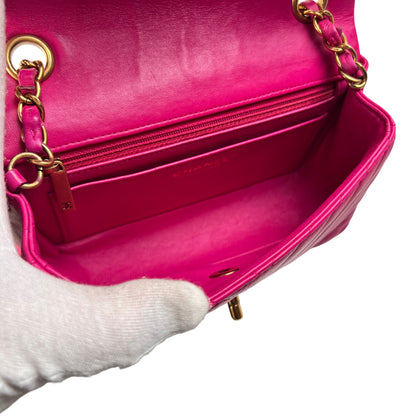 Chanel Purple Handle Bags A-15476