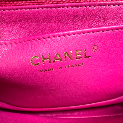 Chanel Purple Handle Bags A-15476