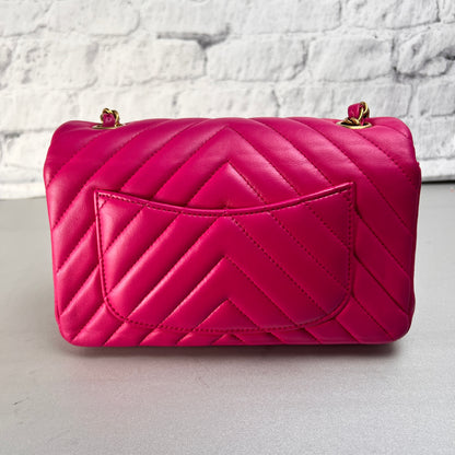 Chanel Purple Handle Bags A-15476
