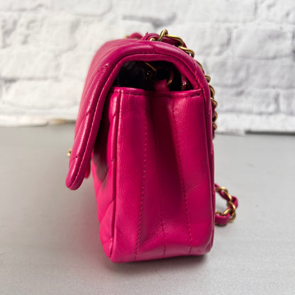 Chanel Purple Handle Bags A-15476