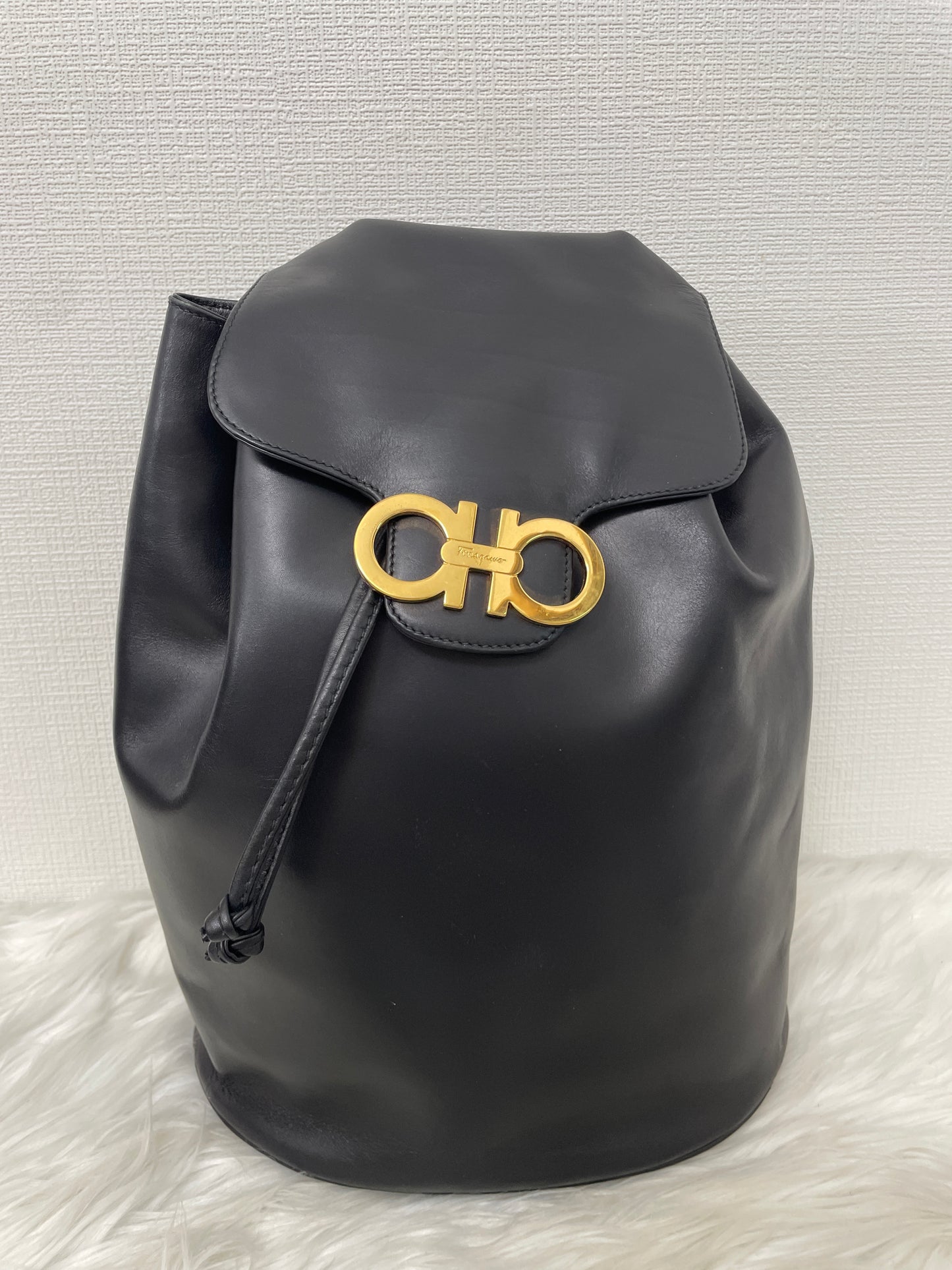 Ferragamo Black Backpacks A-15480