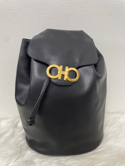 Ferragamo Black Backpacks A-15480