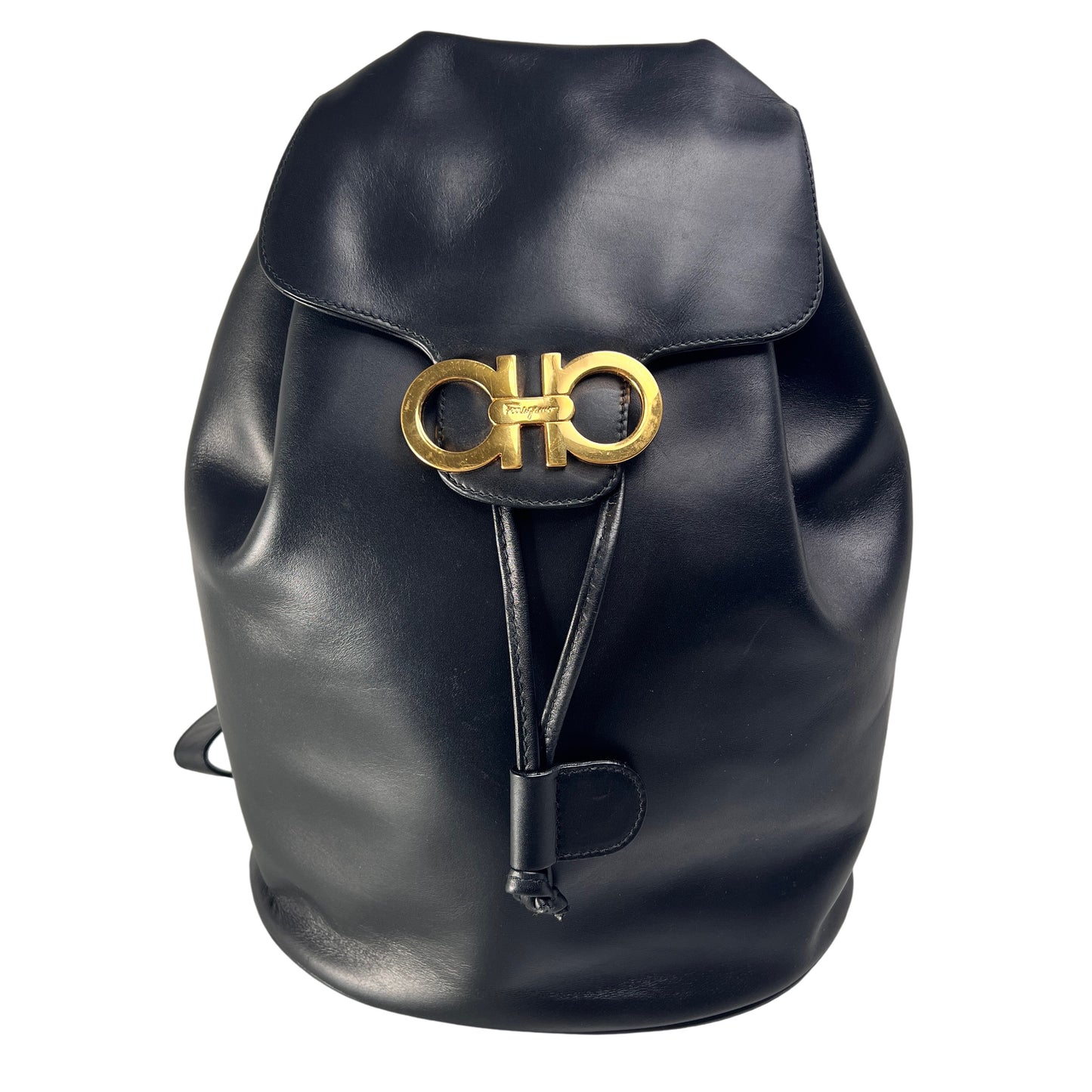 Ferragamo Black Backpacks A-15480