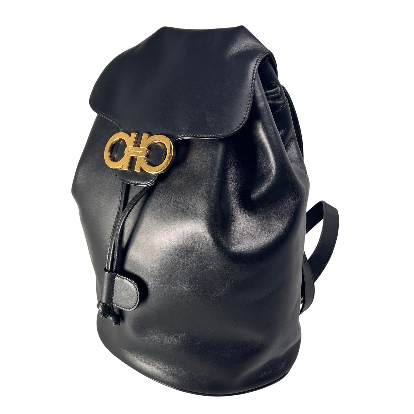 Ferragamo Black Backpacks A-15480