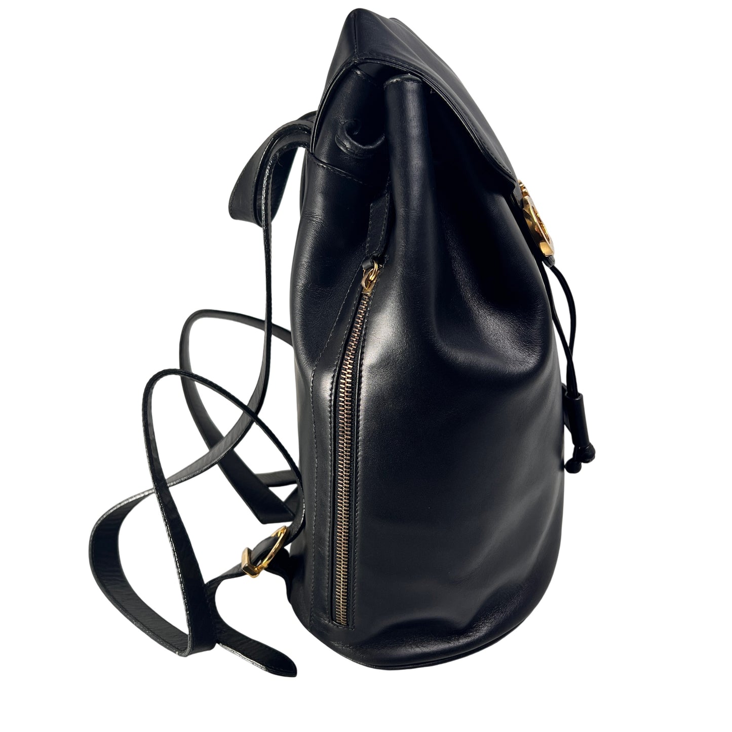 Ferragamo Black Backpacks A-15480