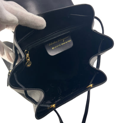 Ferragamo Black Backpacks A-15480