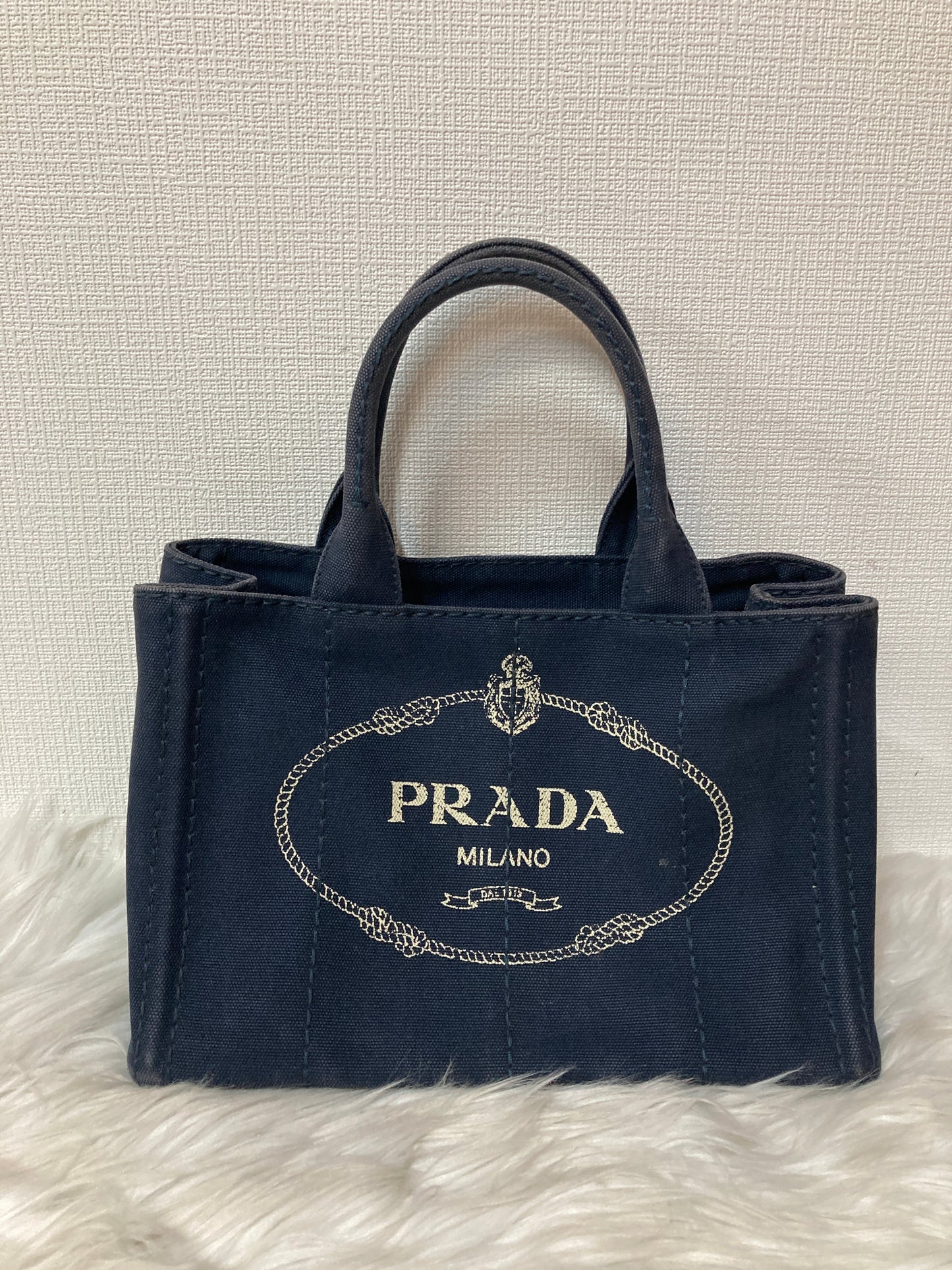 Prada Blue Tote Bags A-15485