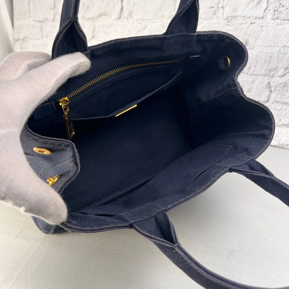 Prada Blue Tote Bags A-15485