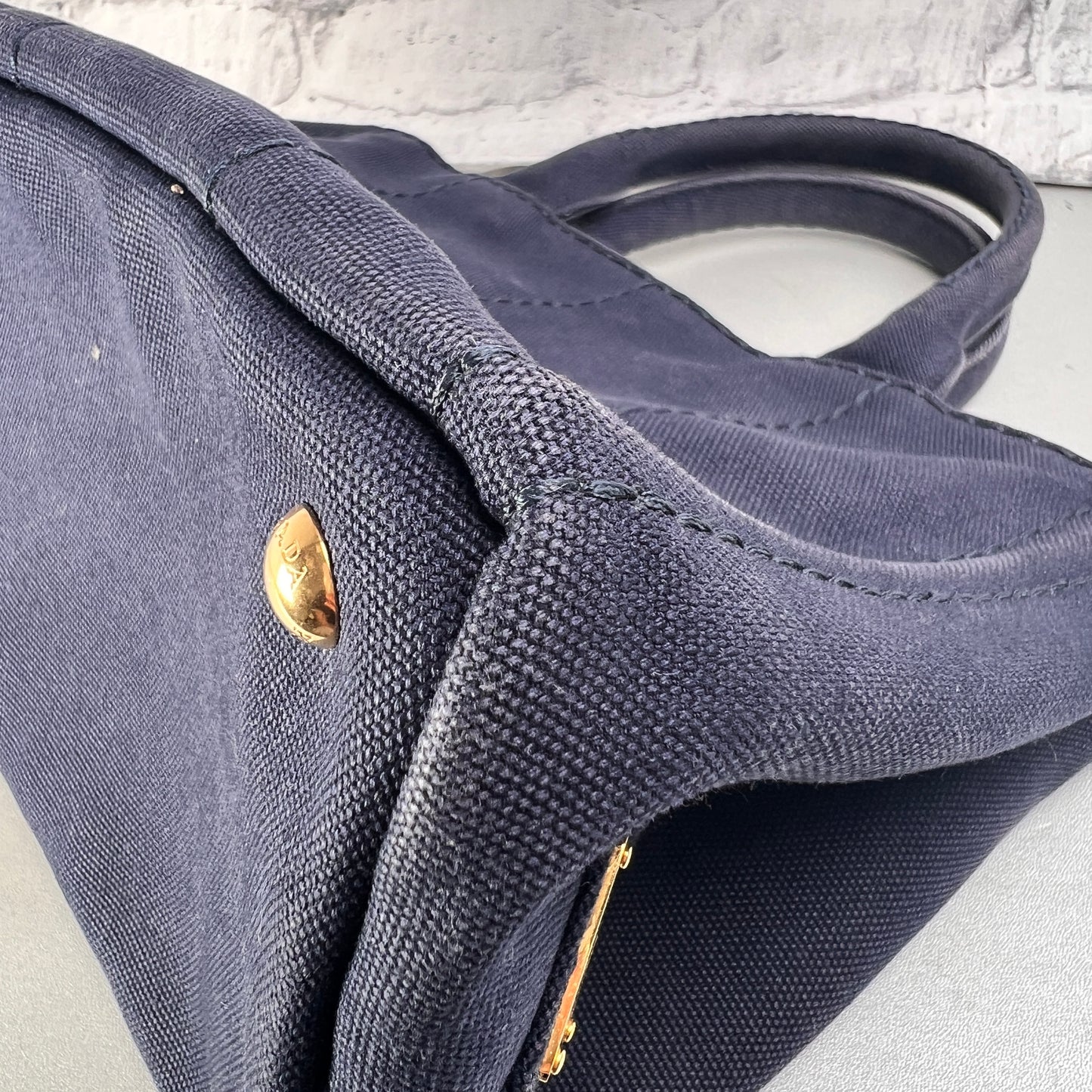 Prada Blue Tote Bags A-15485