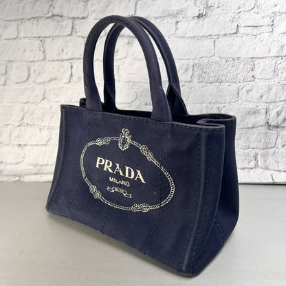 Prada Blue Tote Bags A-15485